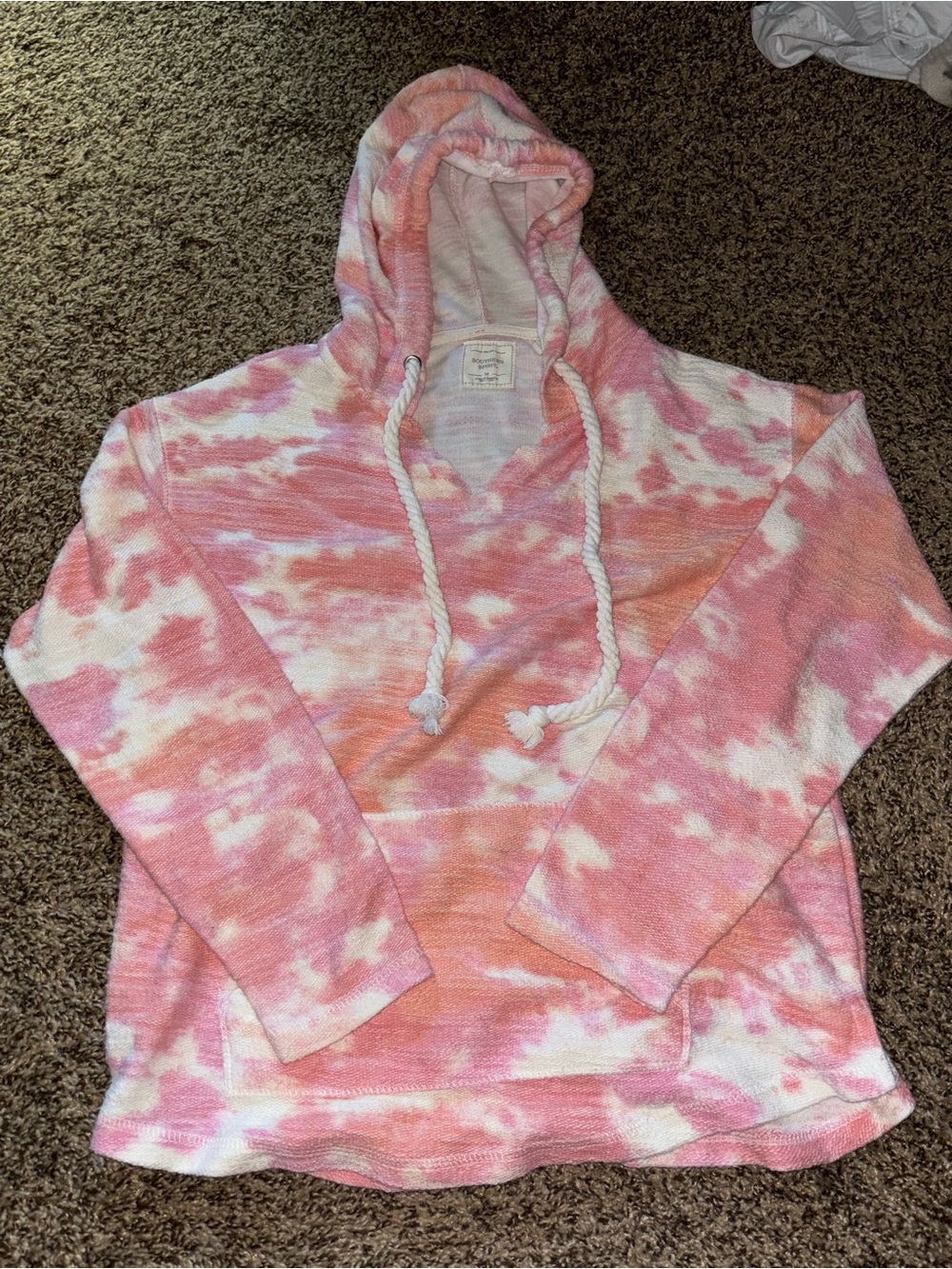 Women’s beach tie dye hoodie
